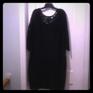 Lane Bryant black dress